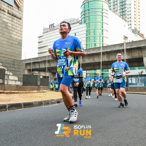 Race photo from ISOPLUS RUN 2026 - JAKARTA