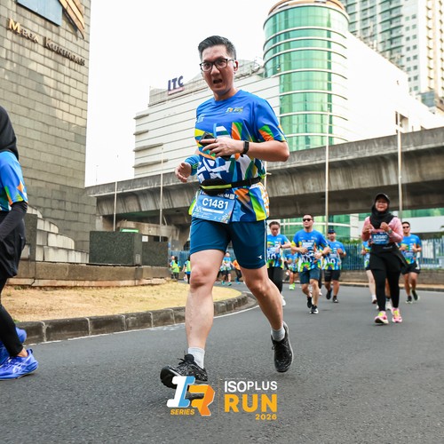 Race photo from ISOPLUS RUN 2026 - JAKARTA