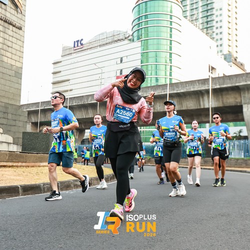 Race photo from ISOPLUS RUN 2026 - JAKARTA