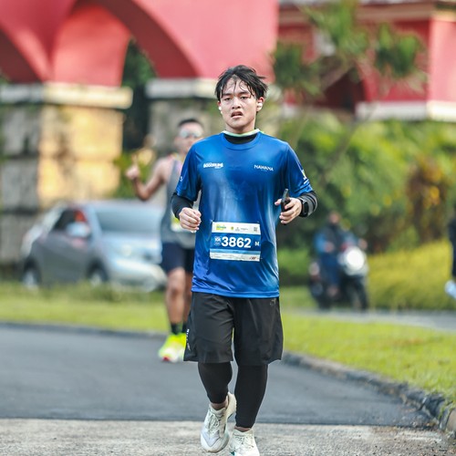 Race photo from BOGORUN 2026