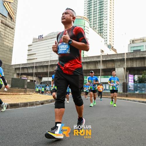 Race photo from ISOPLUS RUN 2026 - JAKARTA
