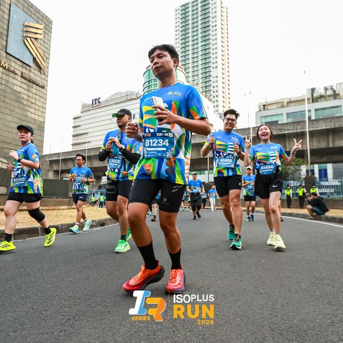 Race photo from ISOPLUS RUN 2026 - JAKARTA