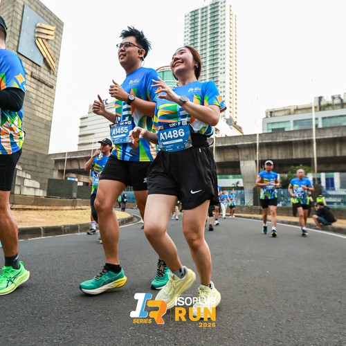 Race photo from ISOPLUS RUN 2026 - JAKARTA