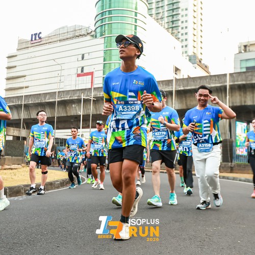 Race photo from ISOPLUS RUN 2026 - JAKARTA