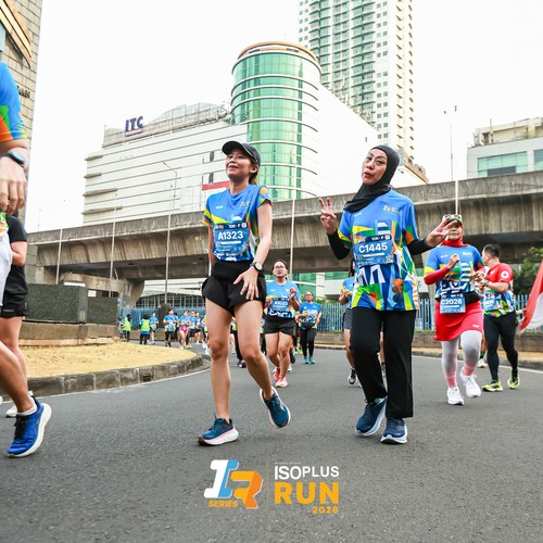 Race photo from ISOPLUS RUN 2026 - JAKARTA