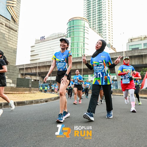 Race photo from ISOPLUS RUN 2026 - JAKARTA