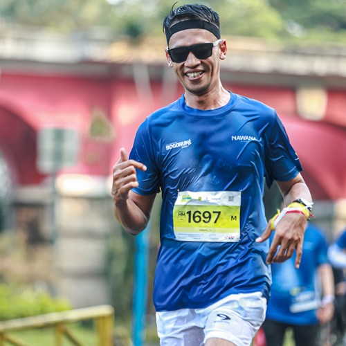 Race photo from BOGORUN 2026