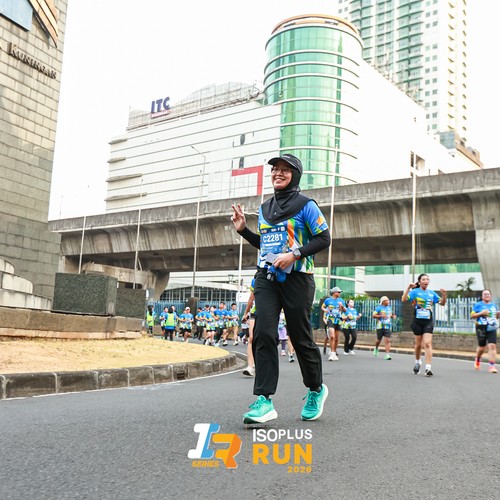 Race photo from ISOPLUS RUN 2026 - JAKARTA