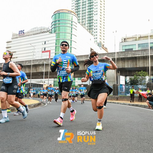 Race photo from ISOPLUS RUN 2026 - JAKARTA