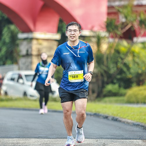 Race photo from BOGORUN 2026