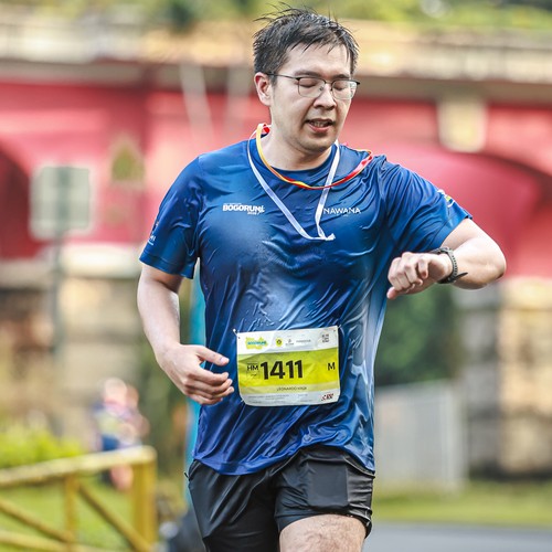 Race photo from BOGORUN 2026