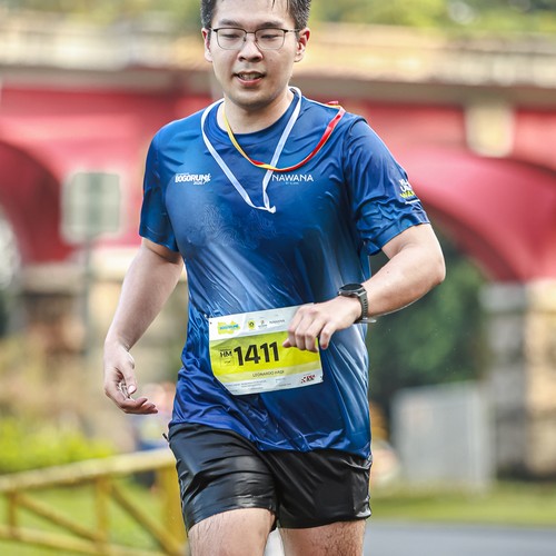 Race photo from BOGORUN 2026