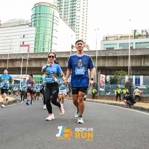 Race photo from ISOPLUS RUN 2026 - JAKARTA