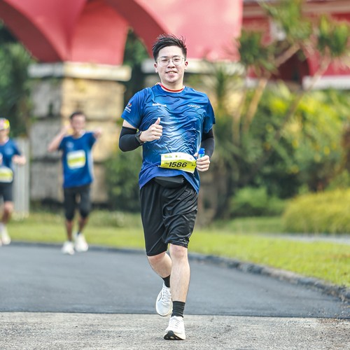 Race photo from BOGORUN 2026
