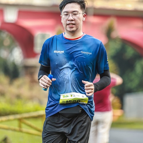 Race photo from BOGORUN 2026