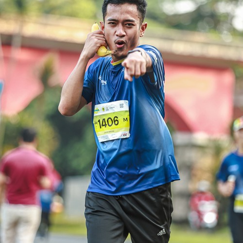 Race photo from BOGORUN 2026