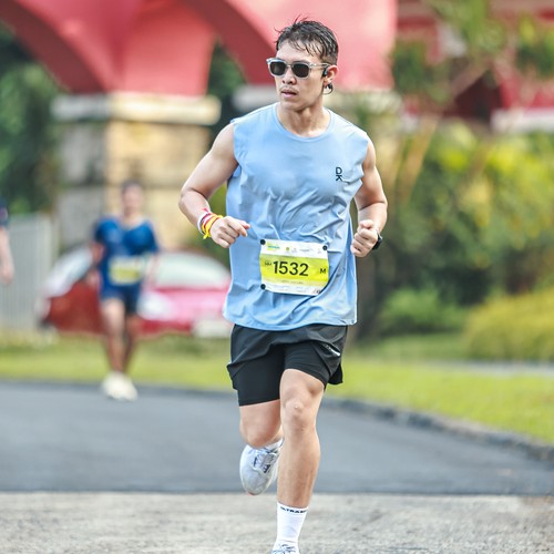 Race photo from BOGORUN 2026