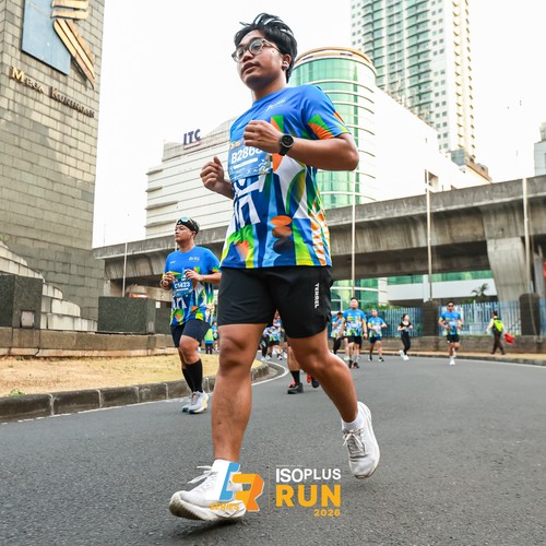 Race photo from ISOPLUS RUN 2026 - JAKARTA