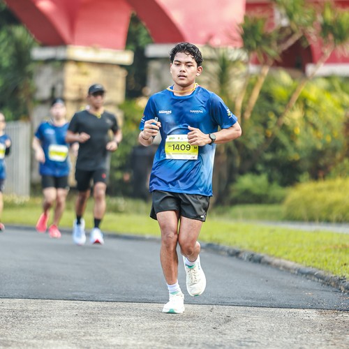 Race photo from BOGORUN 2026