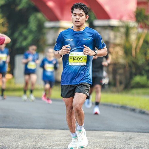 Race photo from BOGORUN 2026
