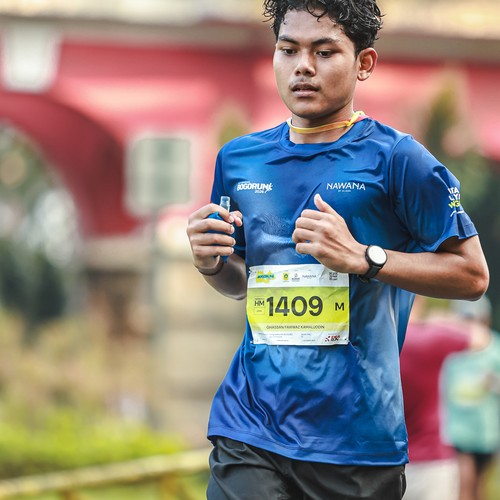 Race photo from BOGORUN 2026