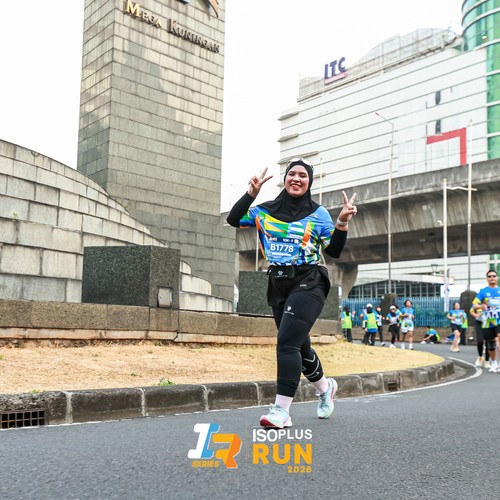 Race photo from ISOPLUS RUN 2026 - JAKARTA