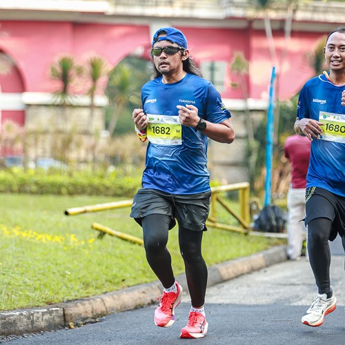 Race photo from BOGORUN 2026