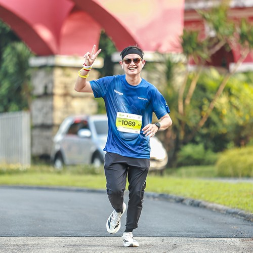 Race photo from BOGORUN 2026