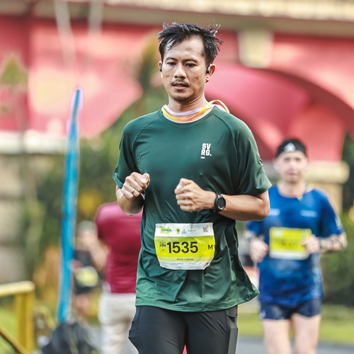 Race photo from BOGORUN 2026