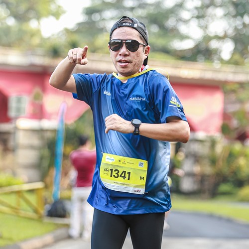 Race photo from BOGORUN 2026