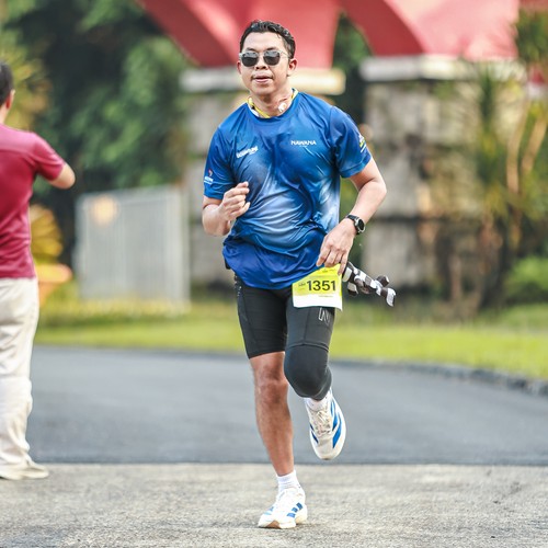 Race photo from BOGORUN 2026