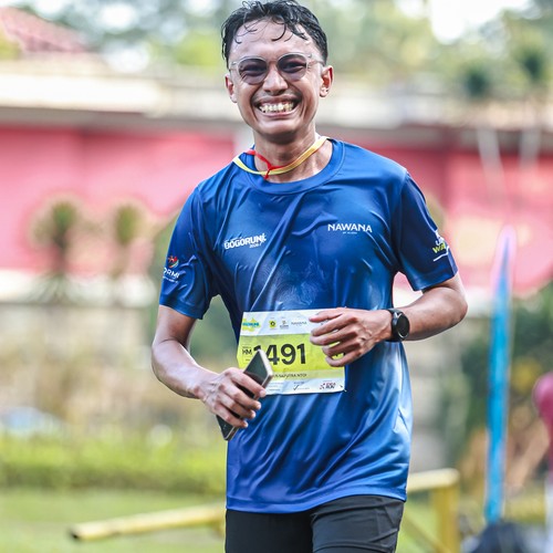 Race photo from BOGORUN 2026
