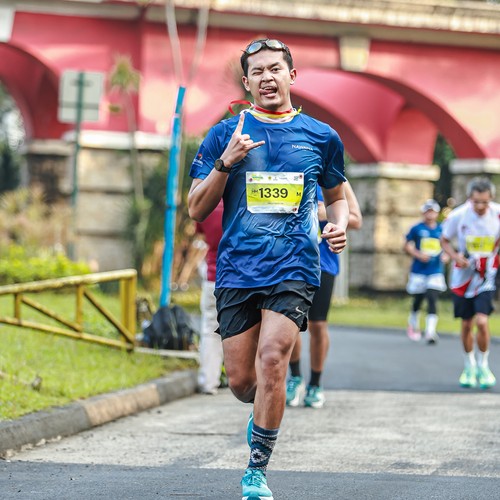 Race photo from BOGORUN 2026