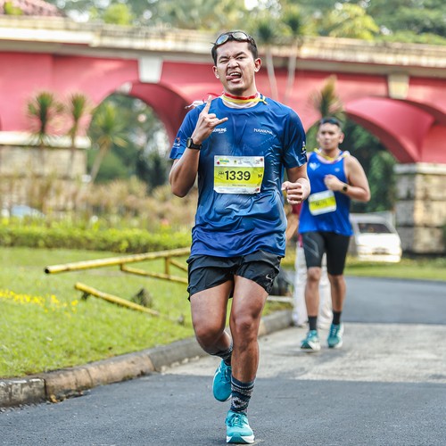 Race photo from BOGORUN 2026