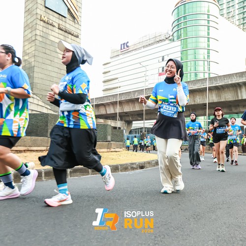 Race photo from ISOPLUS RUN 2026 - JAKARTA