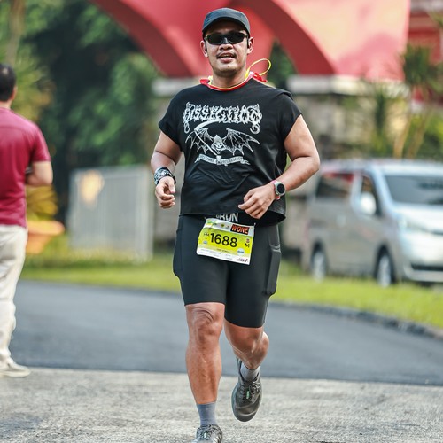 Race photo from BOGORUN 2026