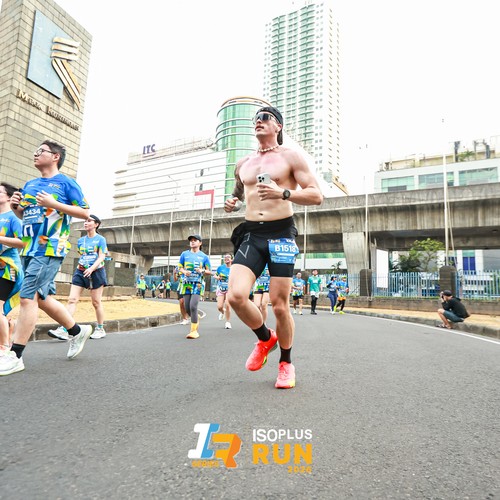 Race photo from ISOPLUS RUN 2026 - JAKARTA