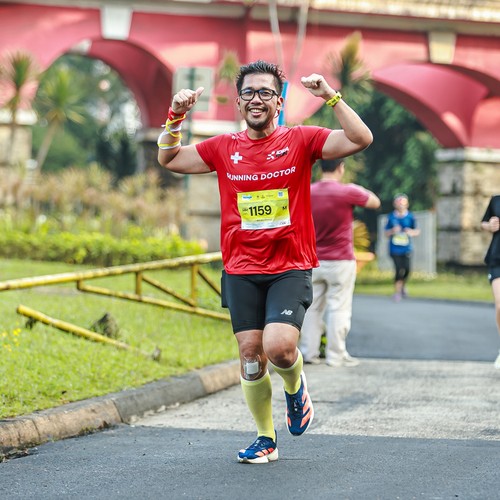 Race photo from BOGORUN 2026