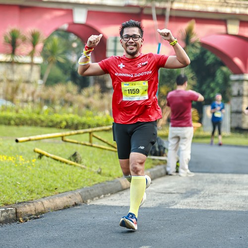 Race photo from BOGORUN 2026