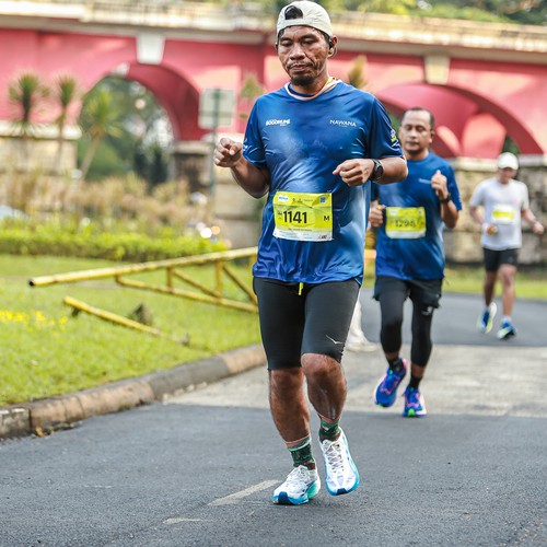 Race photo from BOGORUN 2026