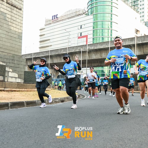 Race photo from ISOPLUS RUN 2026 - JAKARTA