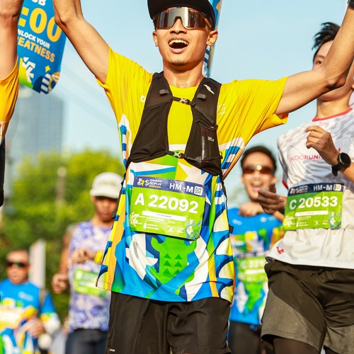 Race photo from SURABAYA ISOPLUS MARATHON 2026