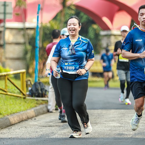 Race photo from BOGORUN 2026