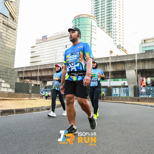 Race photo from ISOPLUS RUN 2026 - JAKARTA