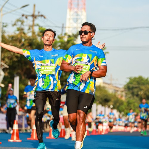 Race photo from SURABAYA ISOPLUS MARATHON 2026