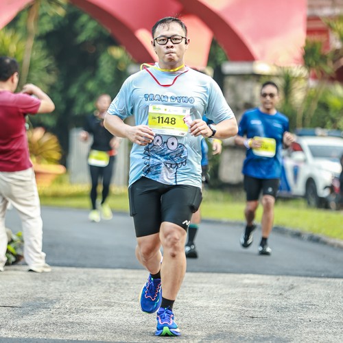 Race photo from BOGORUN 2026