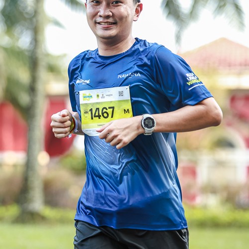 Race photo from BOGORUN 2026
