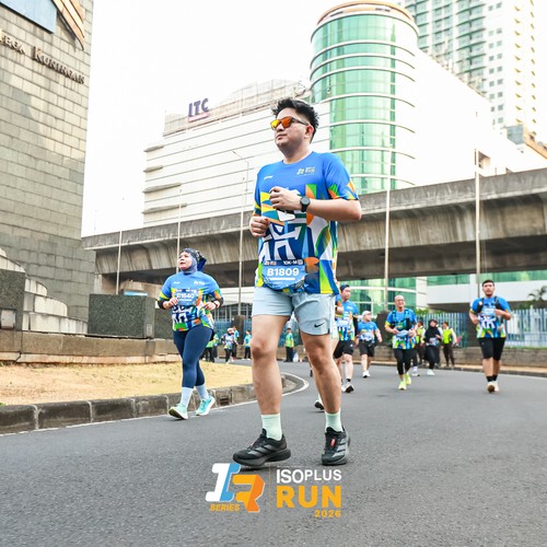 Race photo from ISOPLUS RUN 2026 - JAKARTA