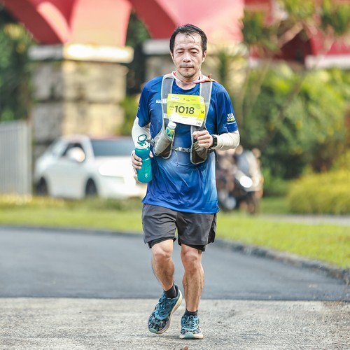 Race photo from BOGORUN 2026