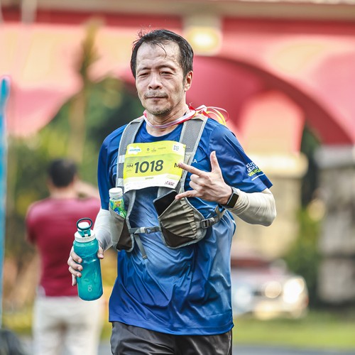 Race photo from BOGORUN 2026